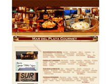Tablet Screenshot of mardelplatagourmet.com